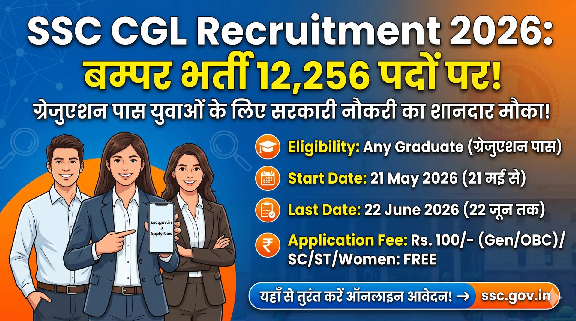 SSC CGL Recruitment 2026